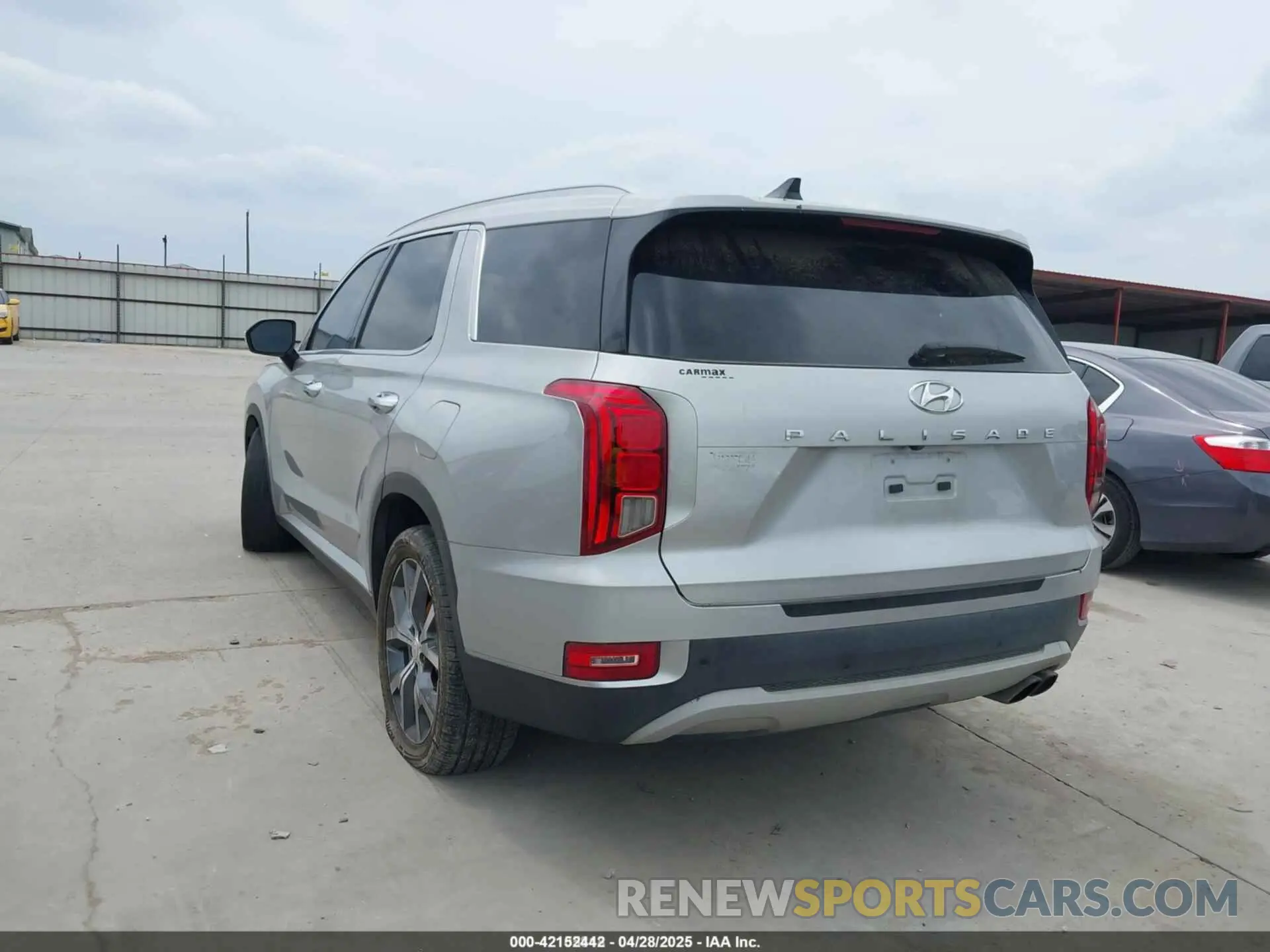 3 Фотография поврежденного автомобиля KM8R44HE9MU305235 HYUNDAI PALISADE 2021