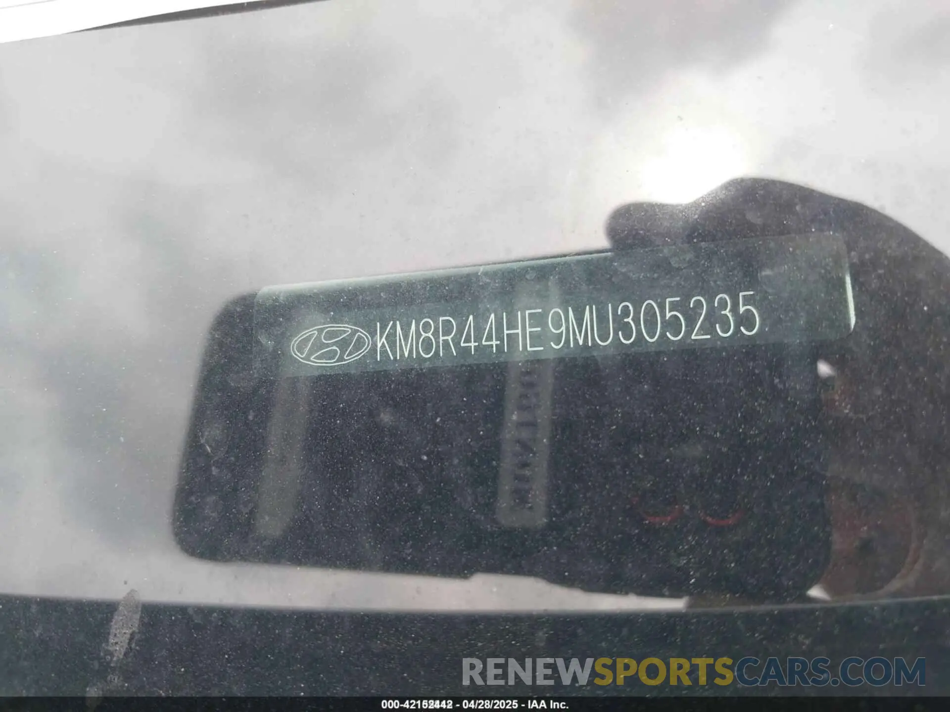 9 Фотография поврежденного автомобиля KM8R44HE9MU305235 HYUNDAI PALISADE 2021
