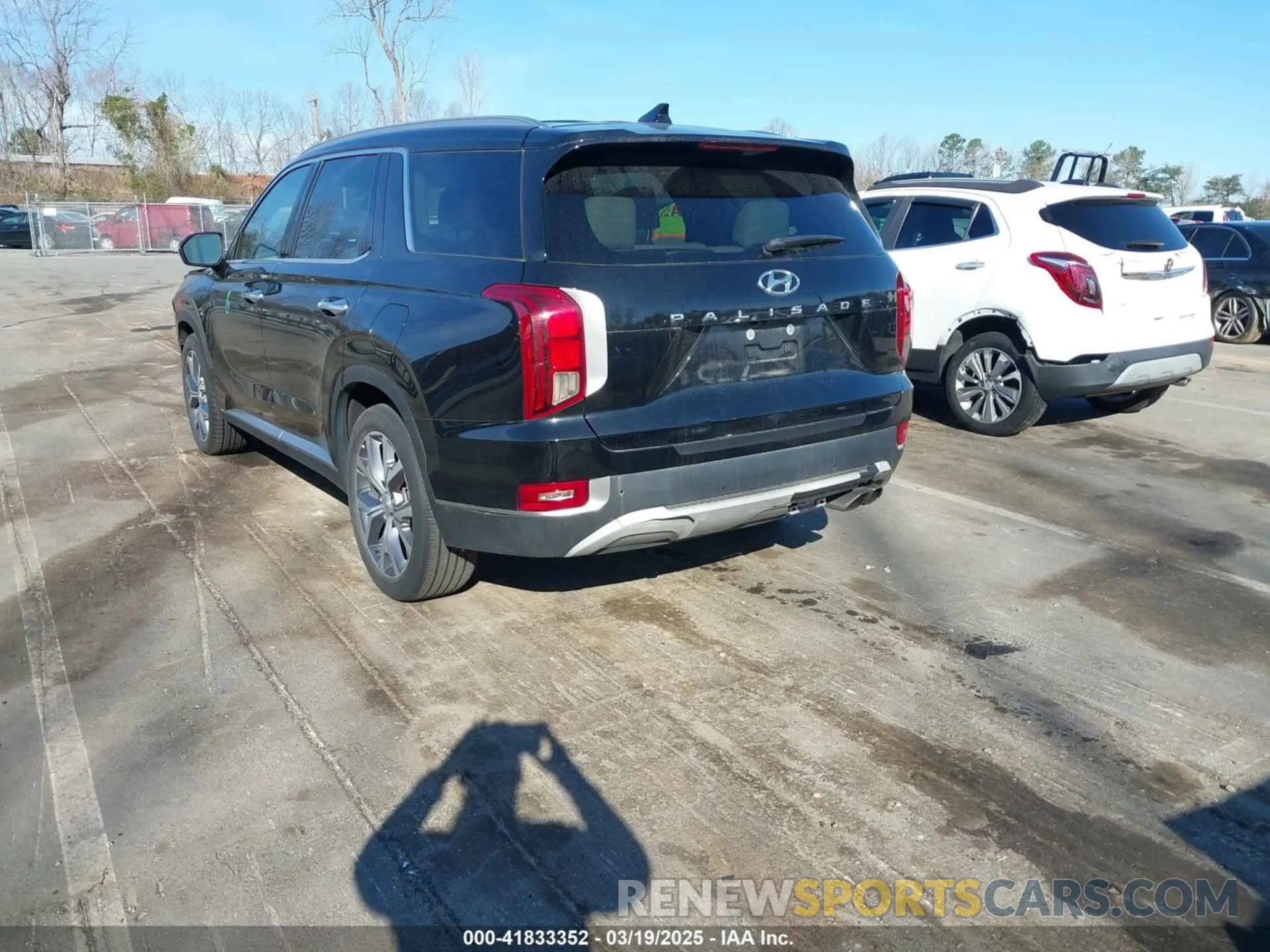 3 Photograph of a damaged car KM8R44HEXMU255137 HYUNDAI PALISADE 2021