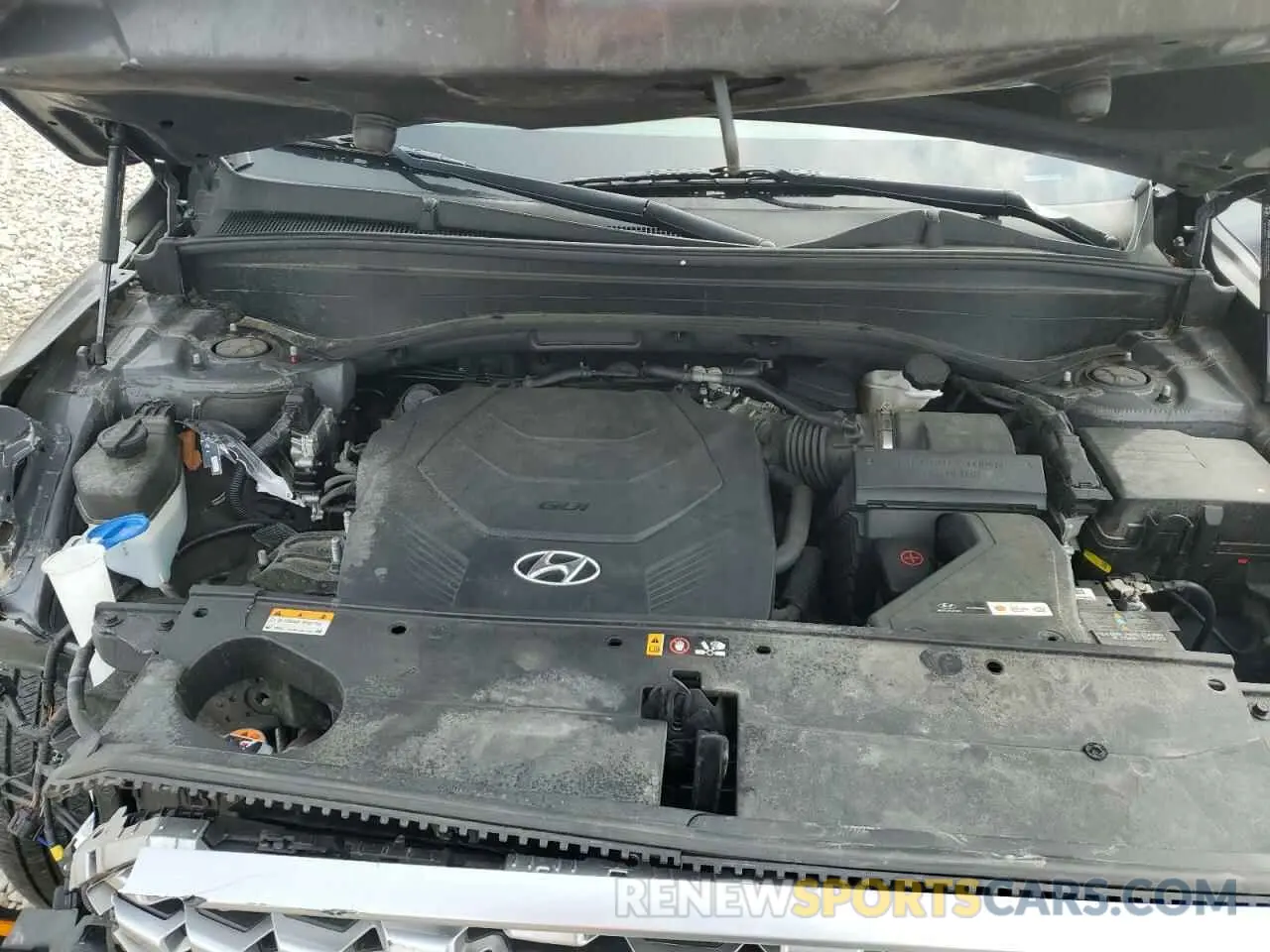 12 Фотография поврежденного автомобиля KM8R4DHE0MU194882 HYUNDAI PALISADE 2021