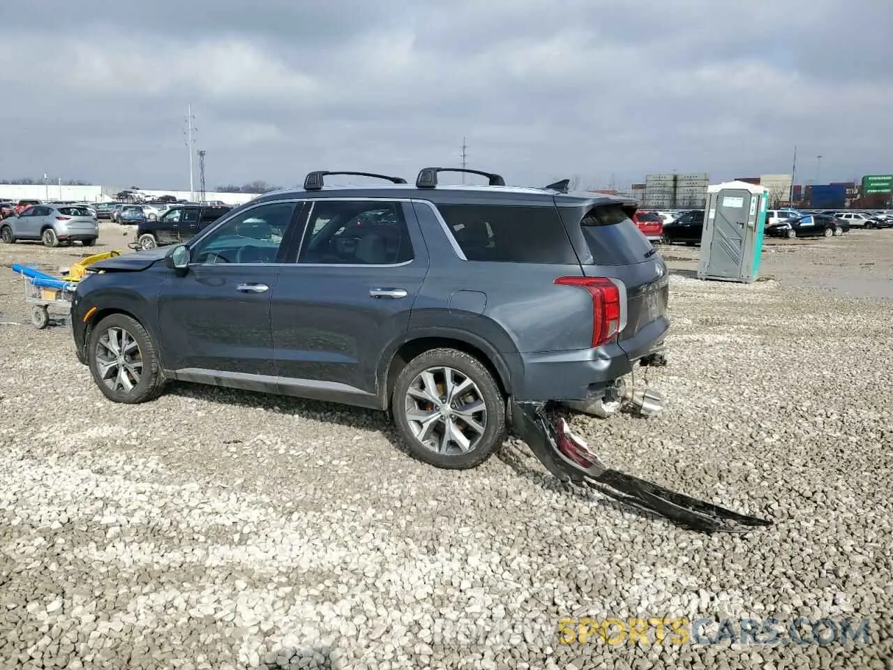 2 Фотография поврежденного автомобиля KM8R4DHE0MU194882 HYUNDAI PALISADE 2021