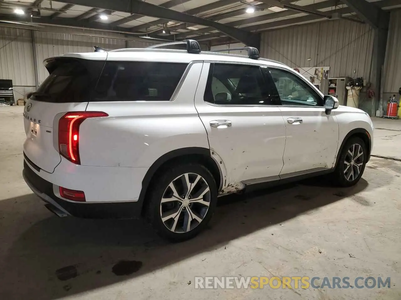 3 Фотография поврежденного автомобиля KM8R4DHE0MU233406 HYUNDAI PALISADE 2021