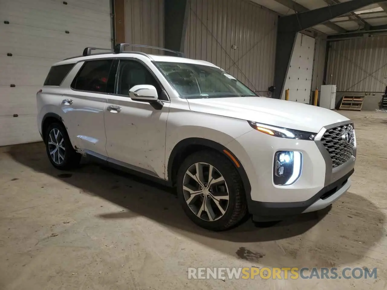 4 Фотография поврежденного автомобиля KM8R4DHE0MU233406 HYUNDAI PALISADE 2021