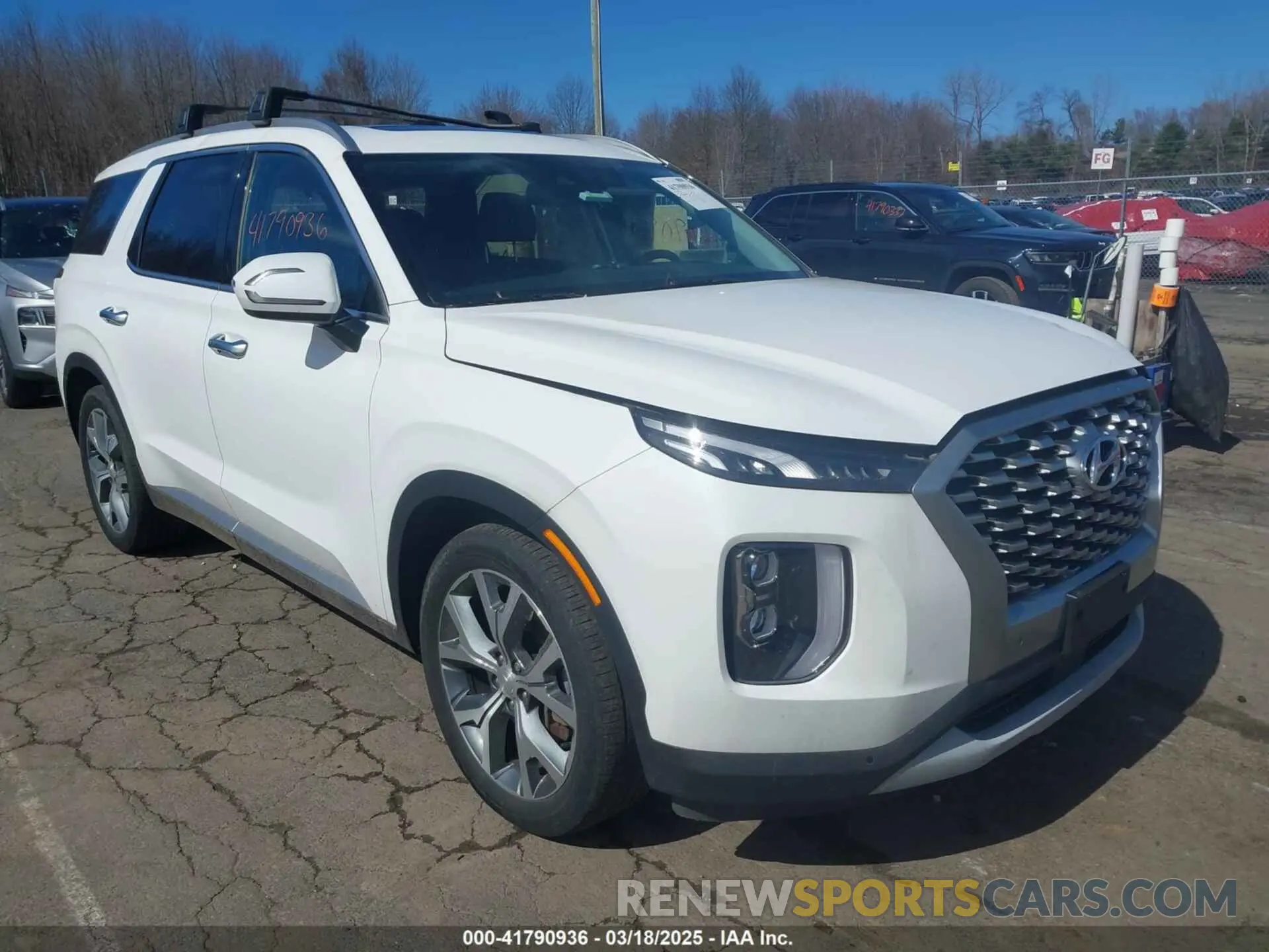 1 Фотография поврежденного автомобиля KM8R4DHE1MU233110 HYUNDAI PALISADE 2021