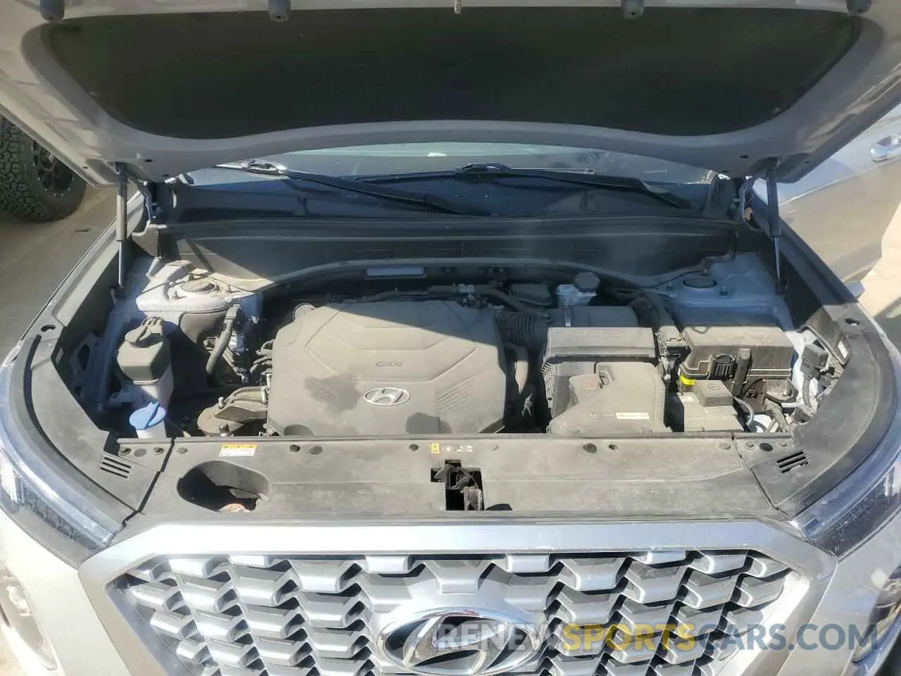 12 Photograph of a damaged car KM8R4DHE4MU273360 HYUNDAI PALISADE 2021