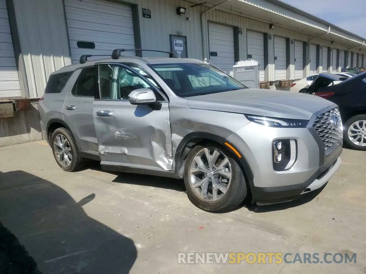 4 Photograph of a damaged car KM8R4DHE4MU273360 HYUNDAI PALISADE 2021
