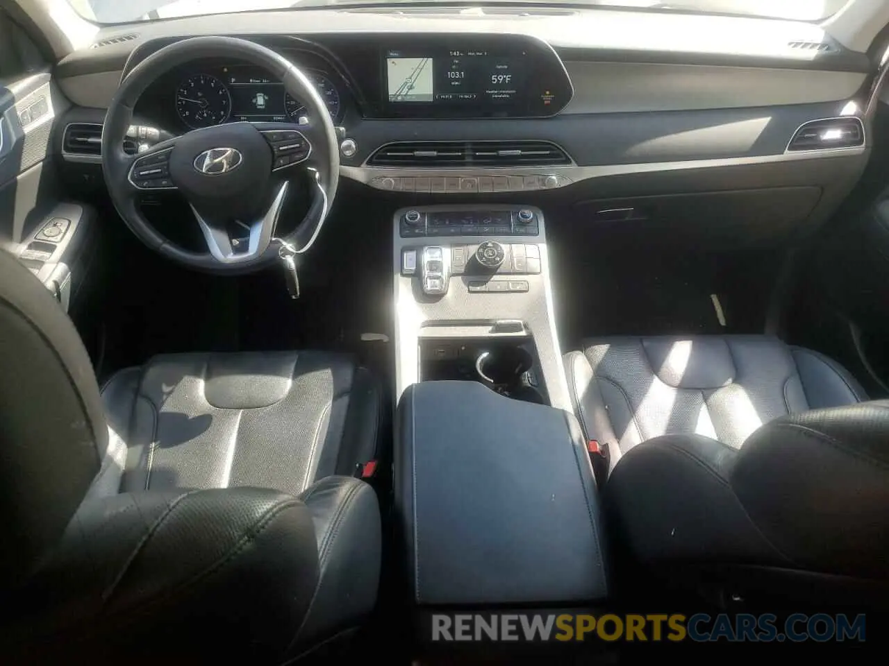 8 Photograph of a damaged car KM8R4DHE4MU273360 HYUNDAI PALISADE 2021