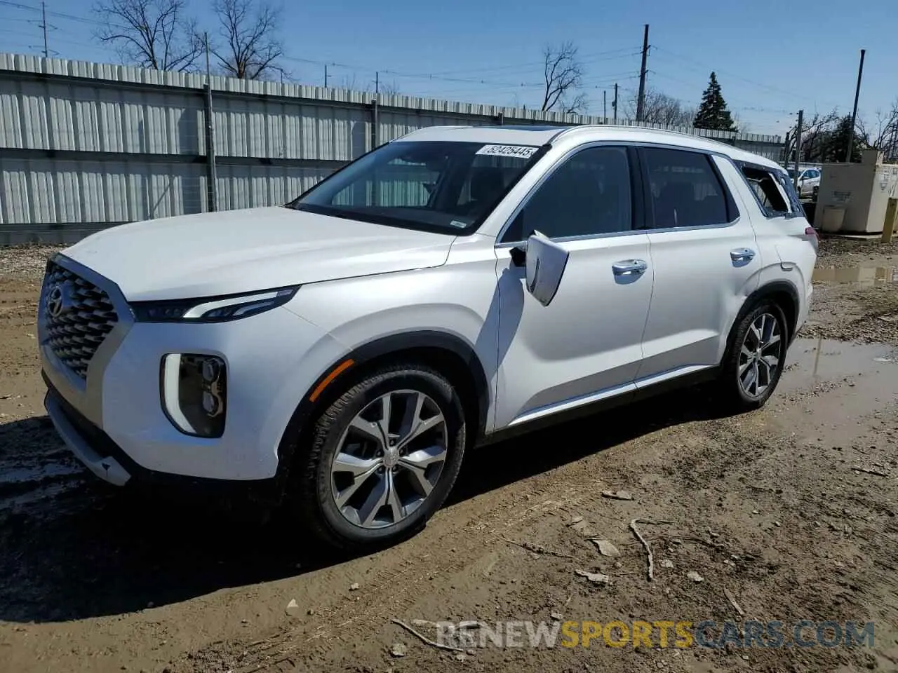 1 Фотография поврежденного автомобиля KM8R4DHE5MU195462 HYUNDAI PALISADE 2021