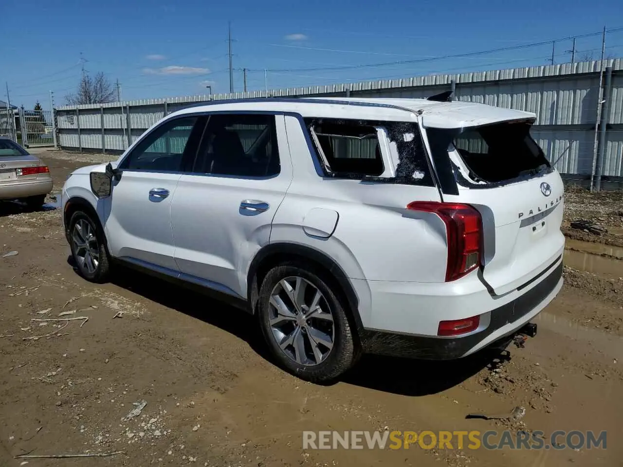 2 Фотография поврежденного автомобиля KM8R4DHE5MU195462 HYUNDAI PALISADE 2021