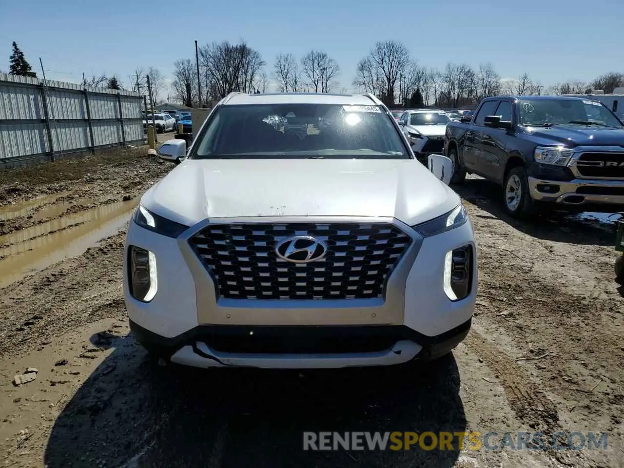 5 Фотография поврежденного автомобиля KM8R4DHE5MU195462 HYUNDAI PALISADE 2021