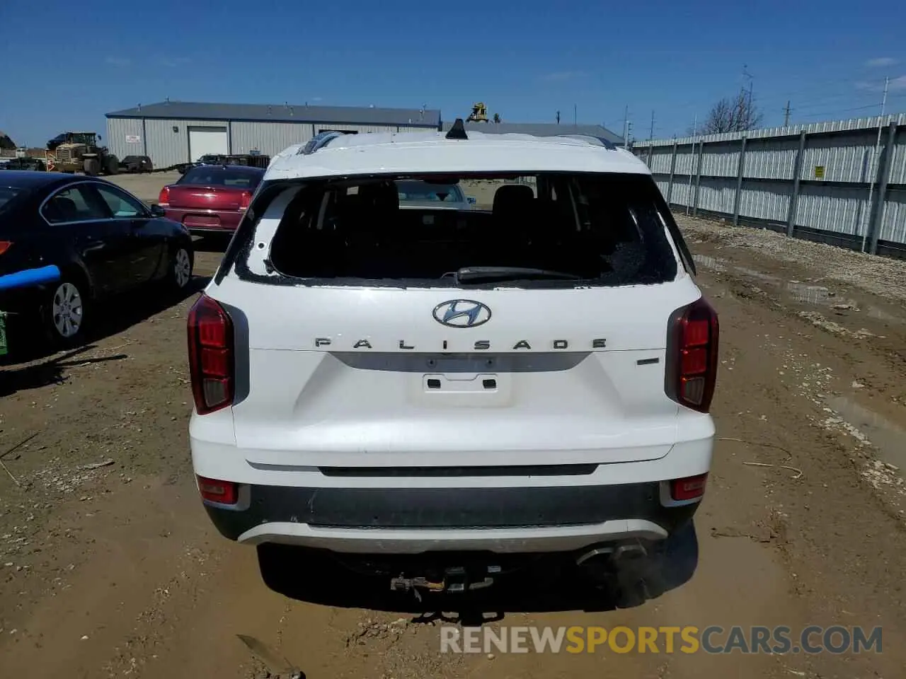 6 Фотография поврежденного автомобиля KM8R4DHE5MU195462 HYUNDAI PALISADE 2021