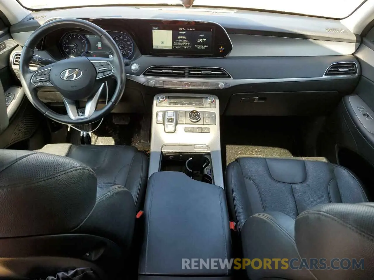 8 Фотография поврежденного автомобиля KM8R4DHE5MU195462 HYUNDAI PALISADE 2021