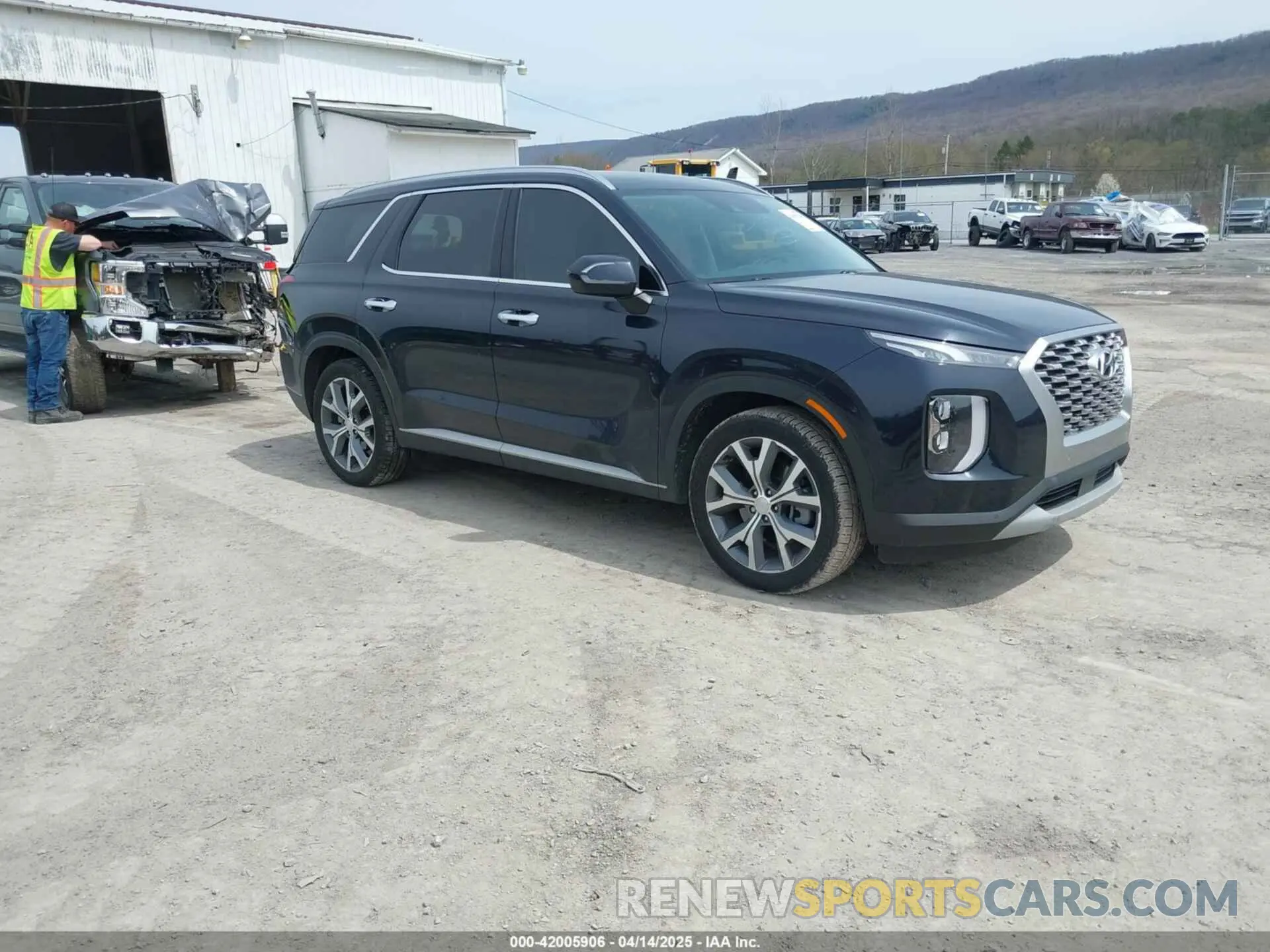 1 Фотография поврежденного автомобиля KM8R4DHE6MU225262 HYUNDAI PALISADE 2021