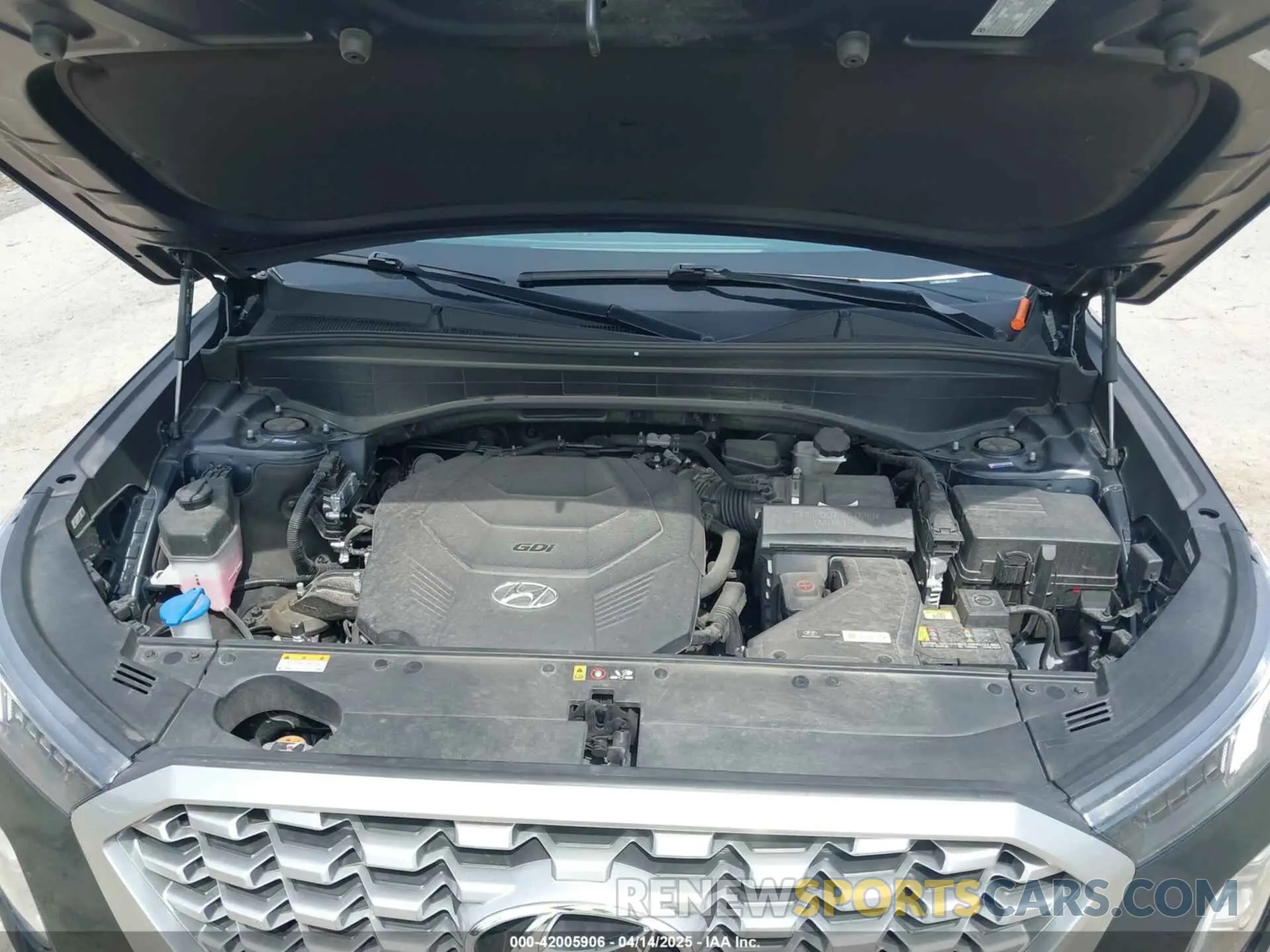 10 Фотография поврежденного автомобиля KM8R4DHE6MU225262 HYUNDAI PALISADE 2021
