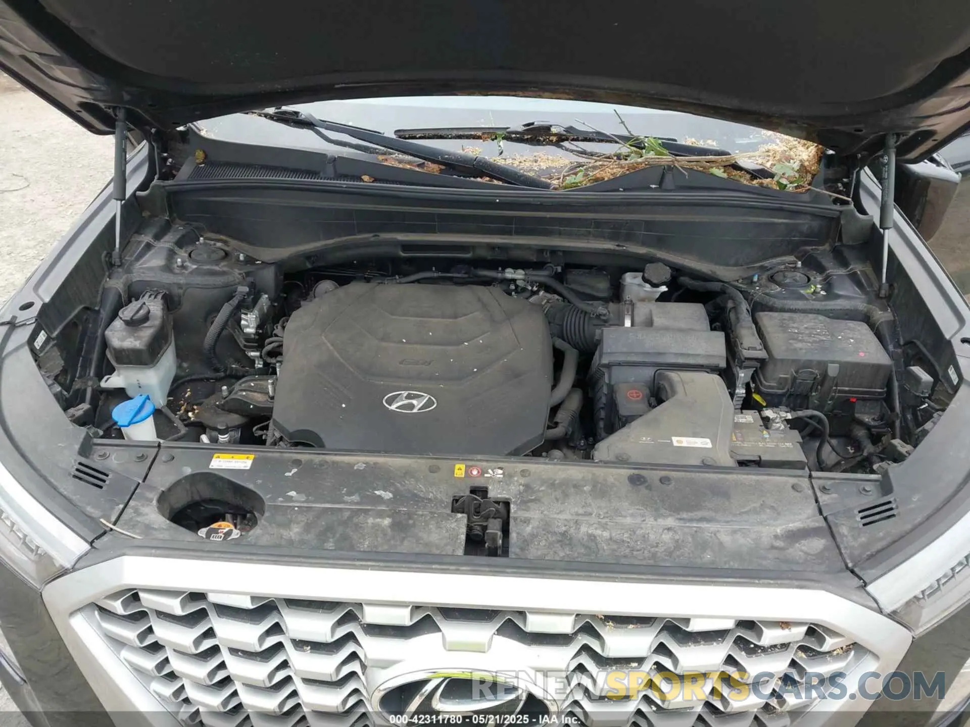 10 Фотография поврежденного автомобиля KM8R4DHE7MU192465 HYUNDAI PALISADE 2021