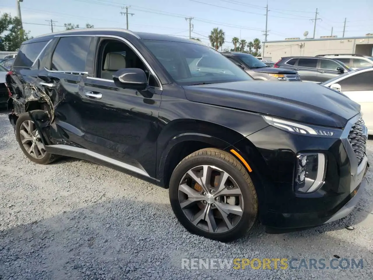 4 Photograph of a damaged car KM8R54HE6MU193619 HYUNDAI PALISADE 2021