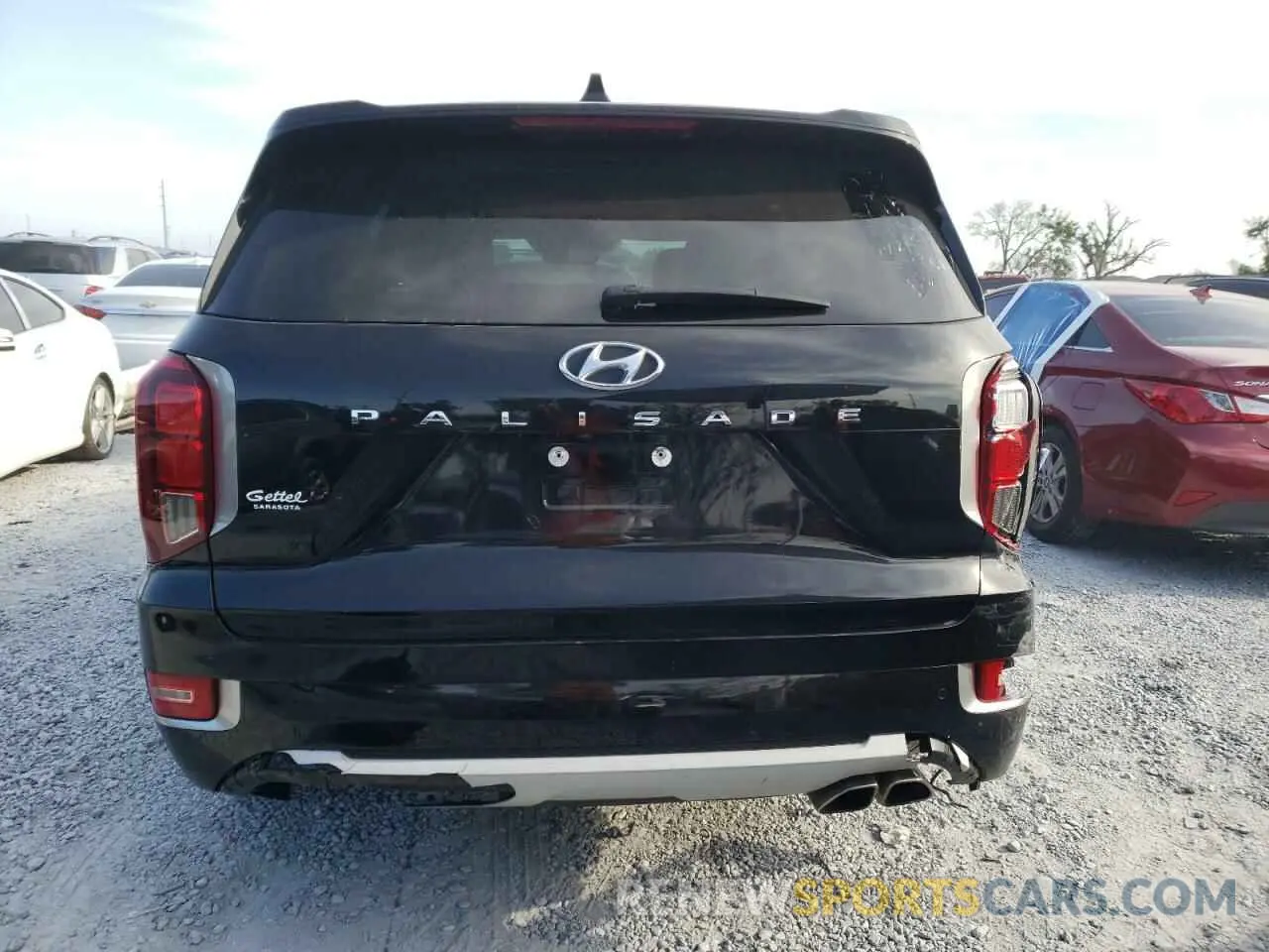 6 Photograph of a damaged car KM8R54HE6MU193619 HYUNDAI PALISADE 2021
