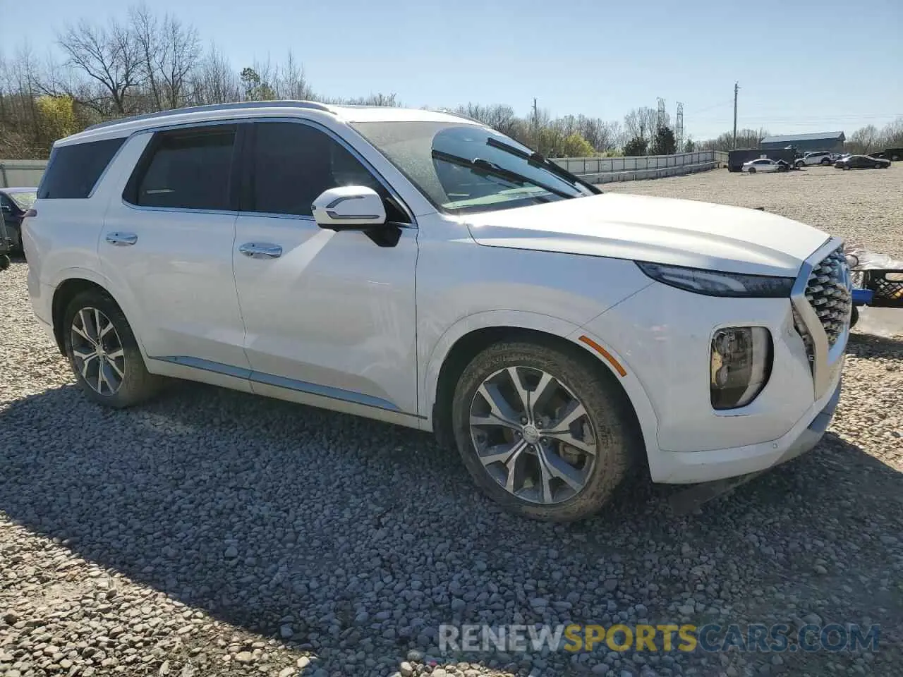 4 Photograph of a damaged car KM8R54HE8MU200490 HYUNDAI PALISADE 2021