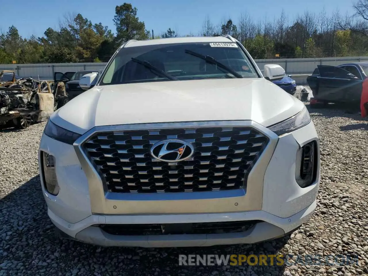 5 Photograph of a damaged car KM8R54HE8MU200490 HYUNDAI PALISADE 2021