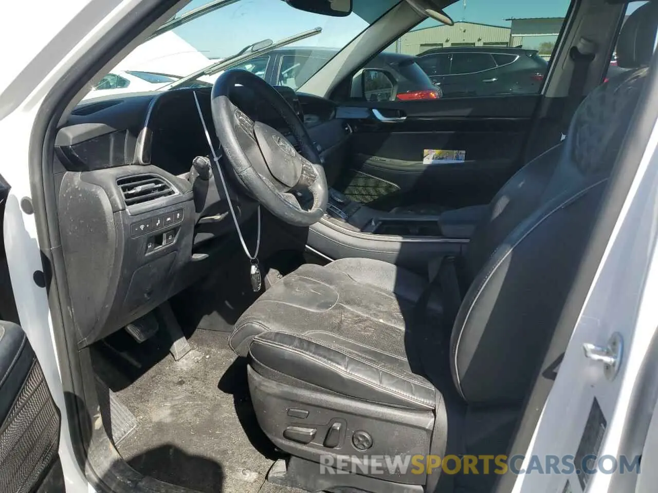 7 Photograph of a damaged car KM8R54HE8MU200490 HYUNDAI PALISADE 2021