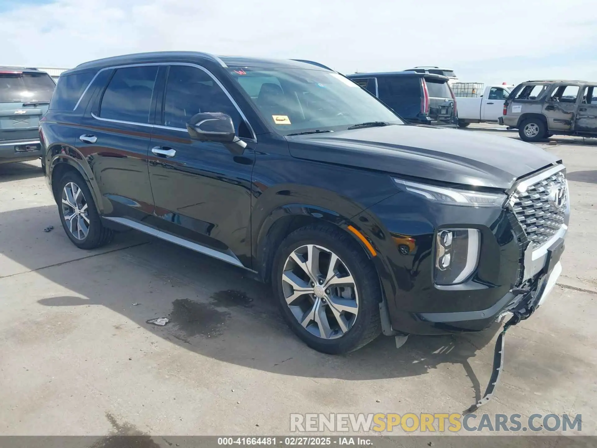 1 Фотография поврежденного автомобиля KM8R54HE8MU212980 HYUNDAI PALISADE 2021