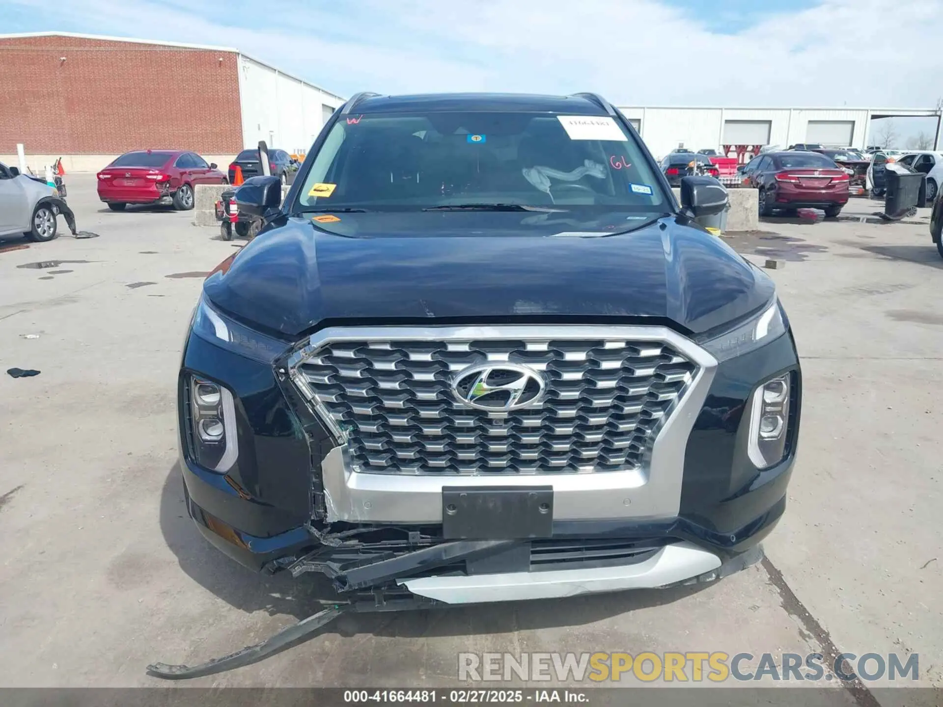 12 Фотография поврежденного автомобиля KM8R54HE8MU212980 HYUNDAI PALISADE 2021