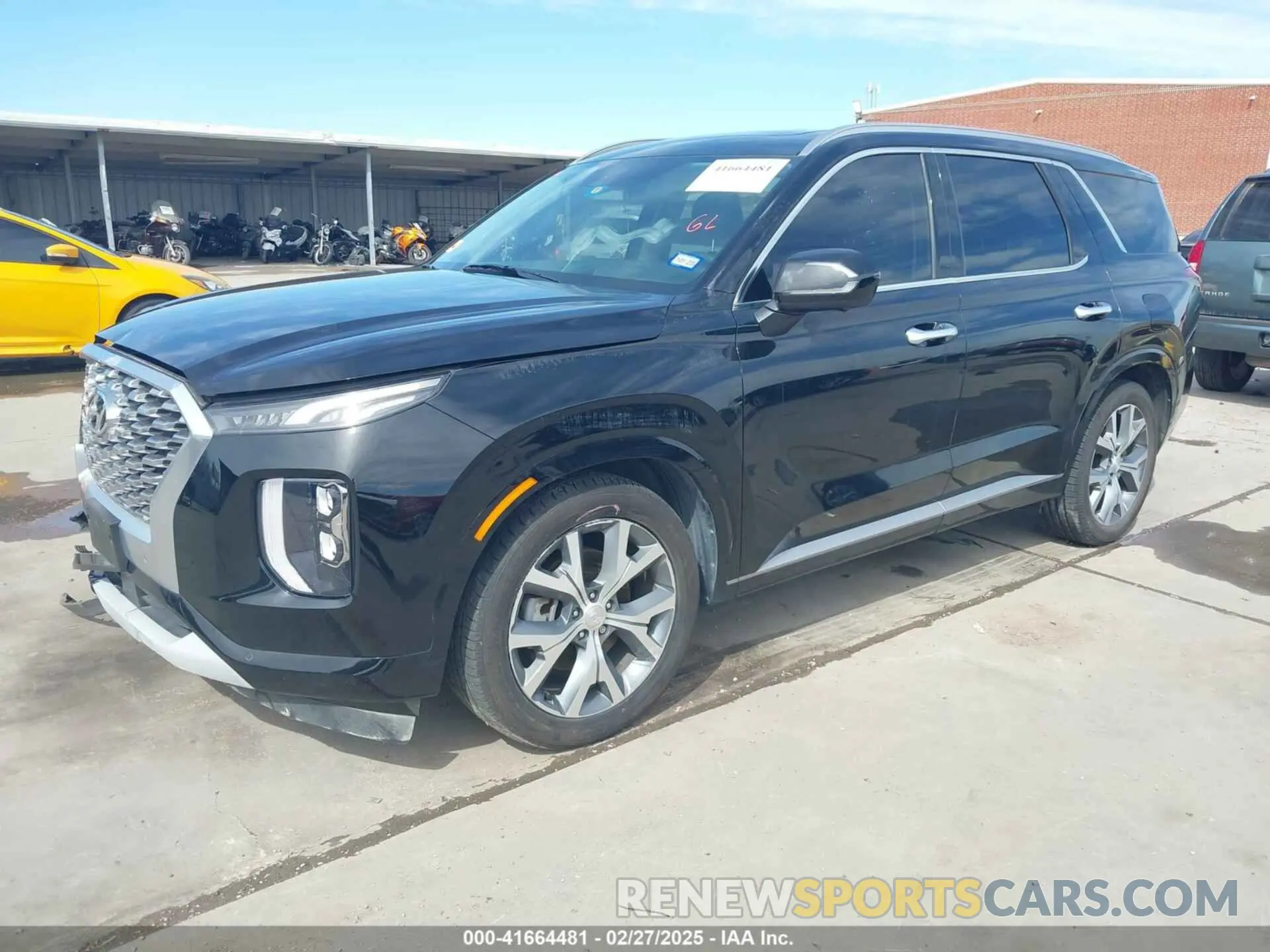 2 Фотография поврежденного автомобиля KM8R54HE8MU212980 HYUNDAI PALISADE 2021