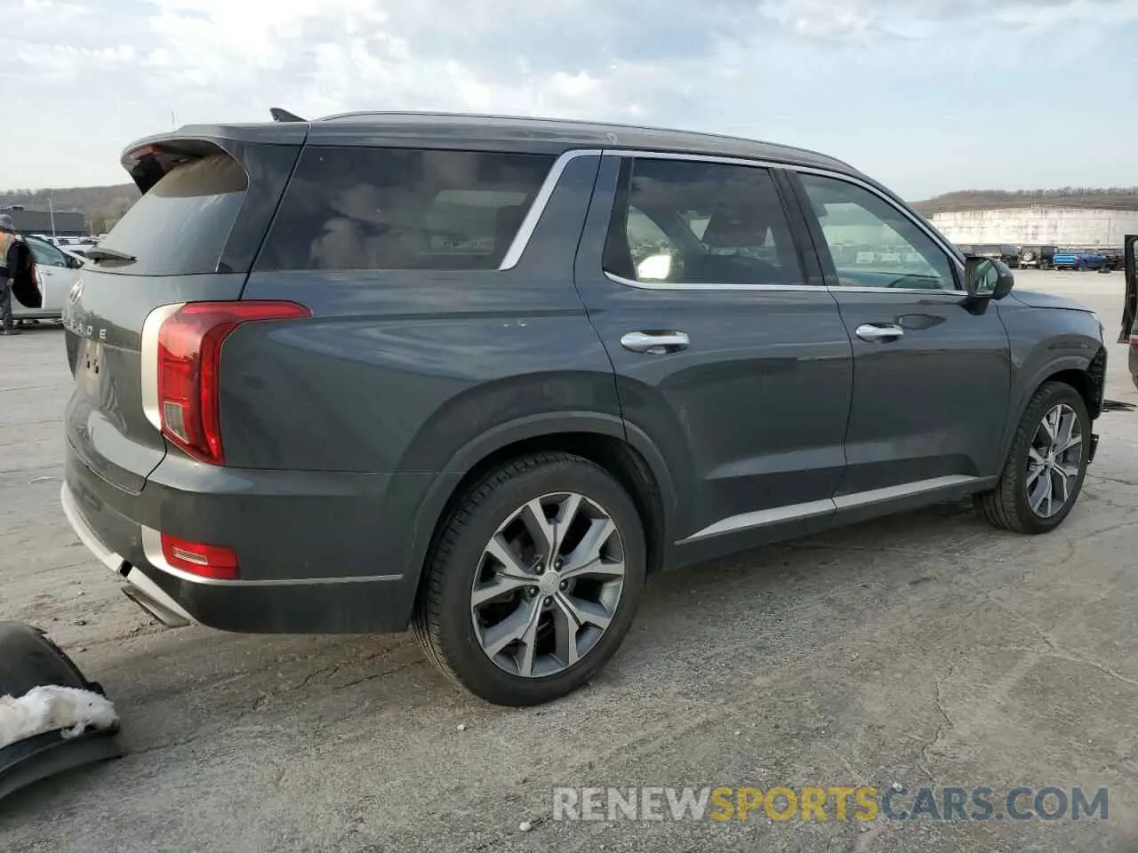 3 Фотография поврежденного автомобиля KM8R54HE8MU214535 HYUNDAI PALISADE 2021