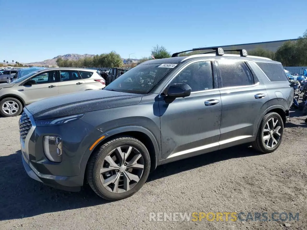 1 Photograph of a damaged car KM8R54HE9MU202989 HYUNDAI PALISADE 2021