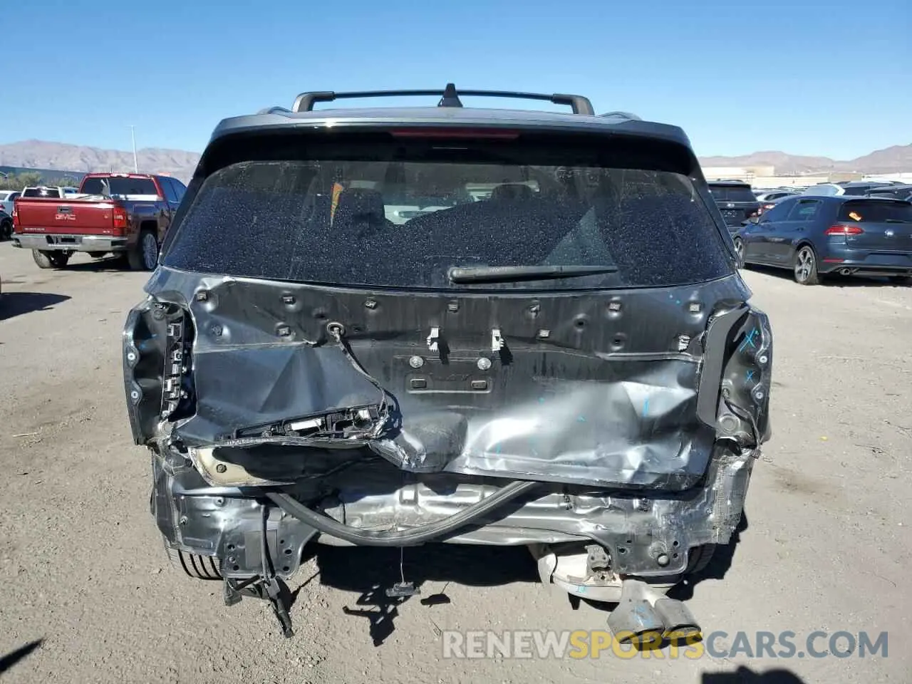 6 Photograph of a damaged car KM8R54HE9MU202989 HYUNDAI PALISADE 2021