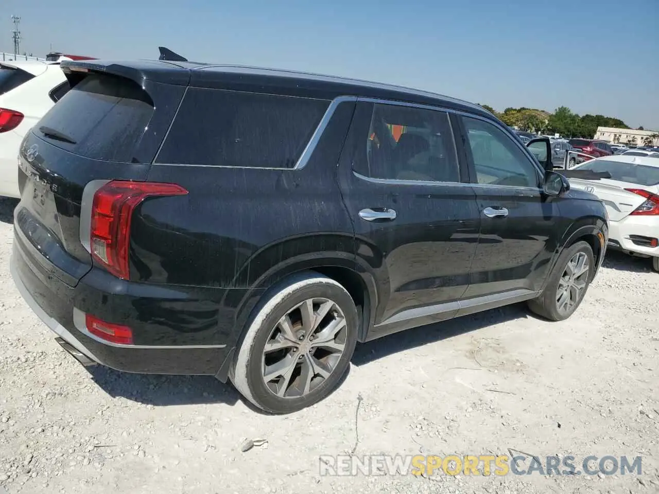 3 Photograph of a damaged car KM8R54HE9MU204919 HYUNDAI PALISADE 2021