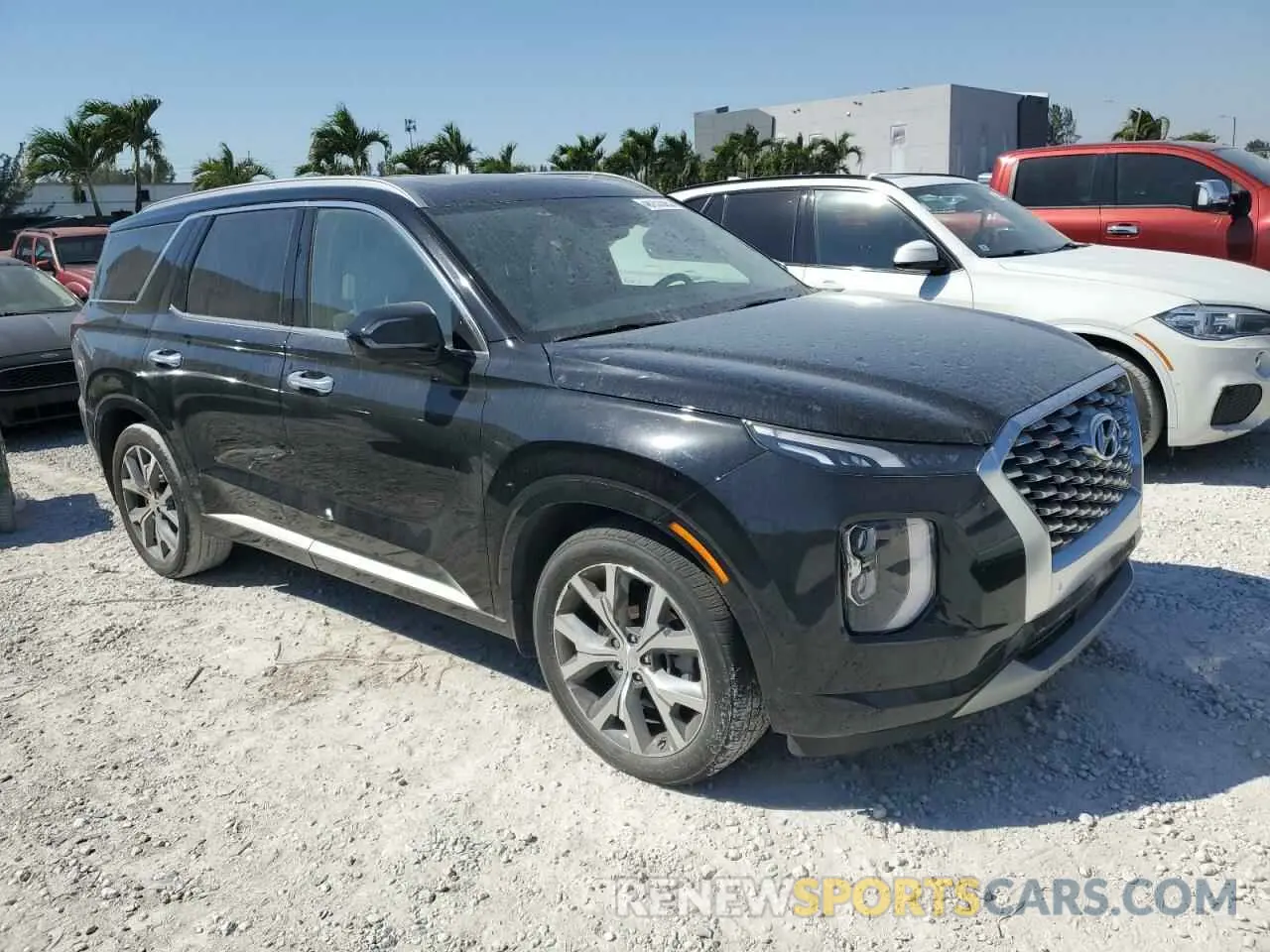 4 Photograph of a damaged car KM8R54HE9MU204919 HYUNDAI PALISADE 2021