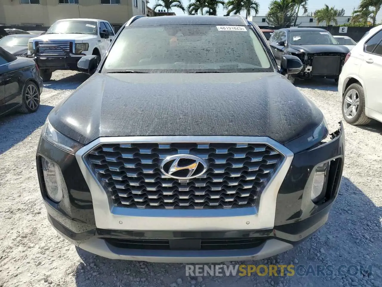 5 Photograph of a damaged car KM8R54HE9MU204919 HYUNDAI PALISADE 2021