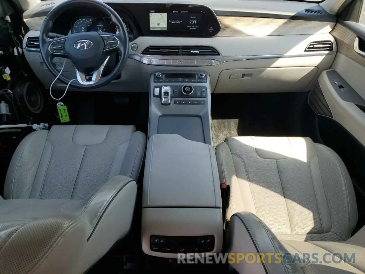 8 Photograph of a damaged car KM8R54HE9MU204919 HYUNDAI PALISADE 2021
