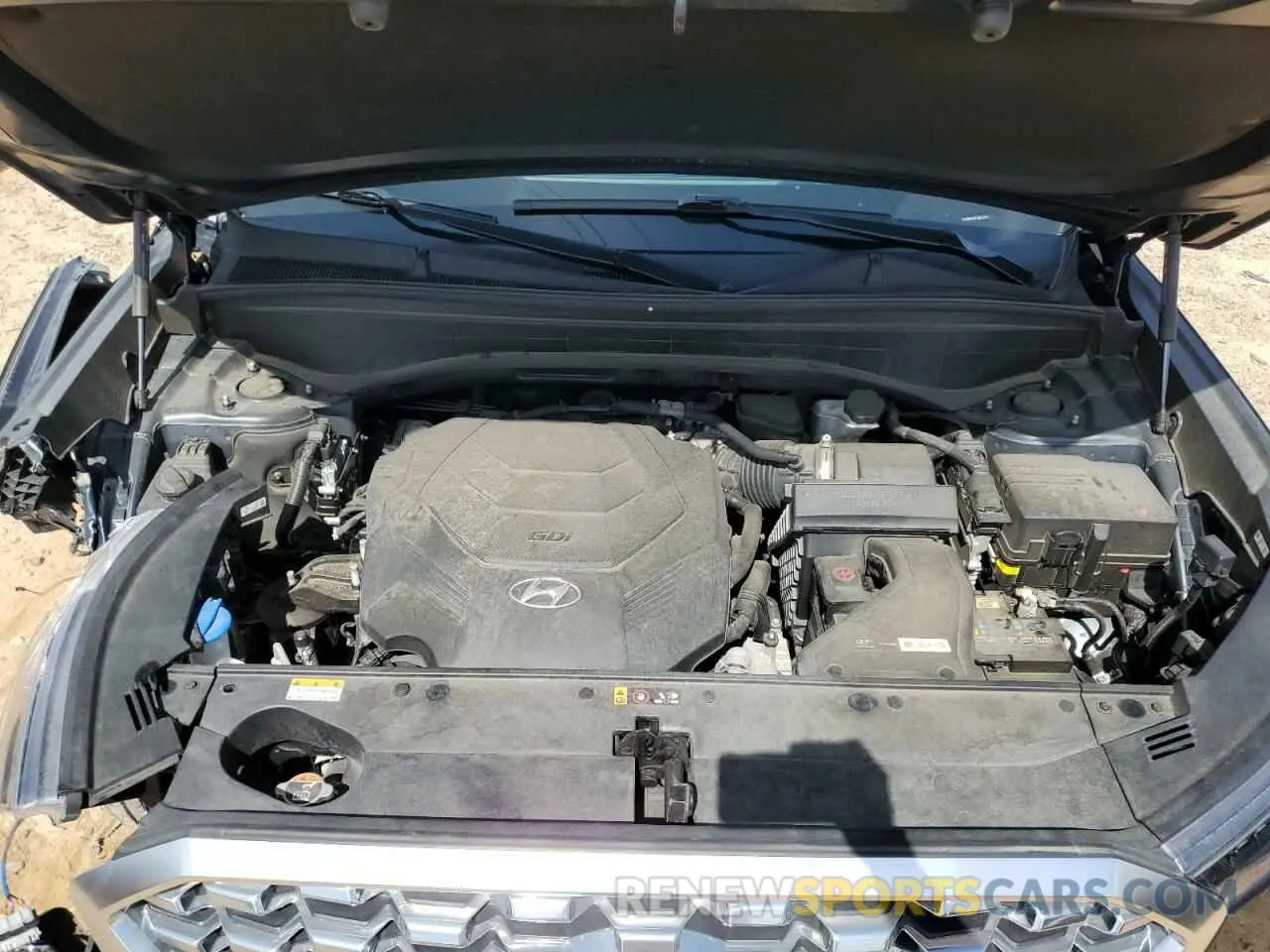 11 Photograph of a damaged car KM8R54HE9MU231571 HYUNDAI PALISADE 2021