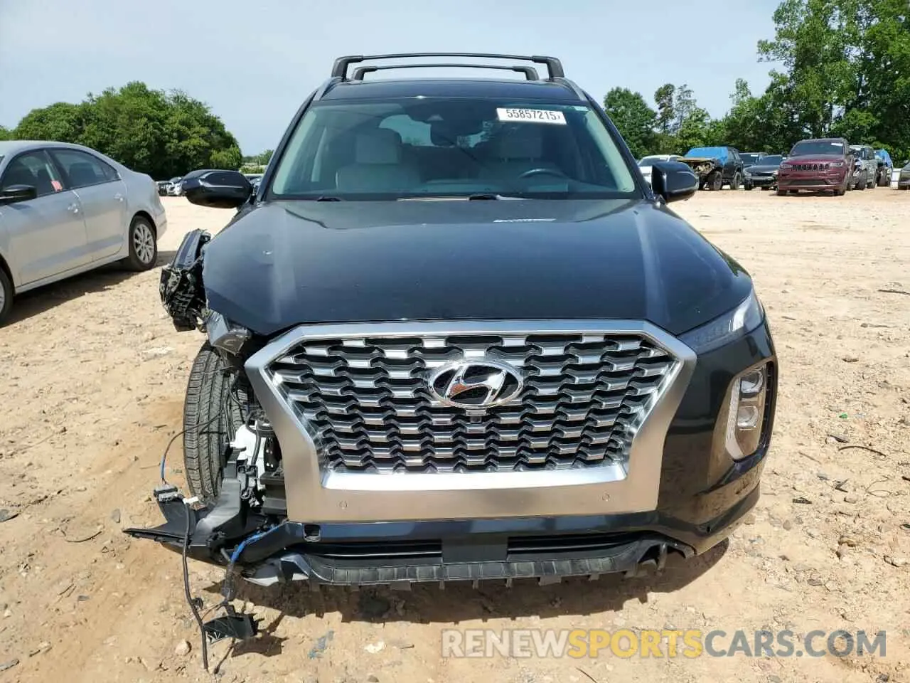 5 Photograph of a damaged car KM8R54HE9MU231571 HYUNDAI PALISADE 2021