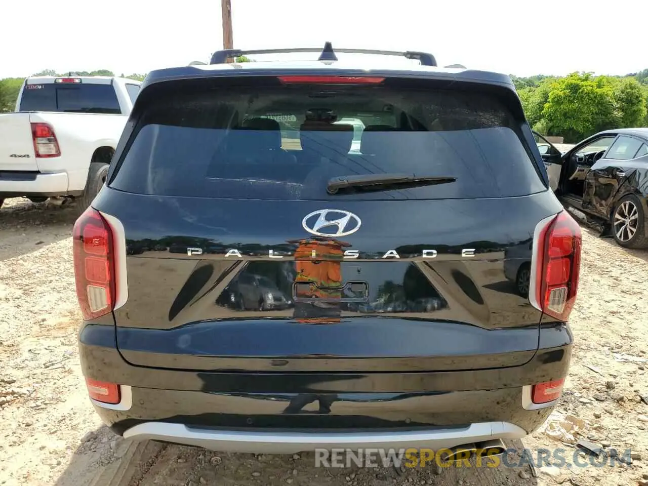 6 Photograph of a damaged car KM8R54HE9MU231571 HYUNDAI PALISADE 2021