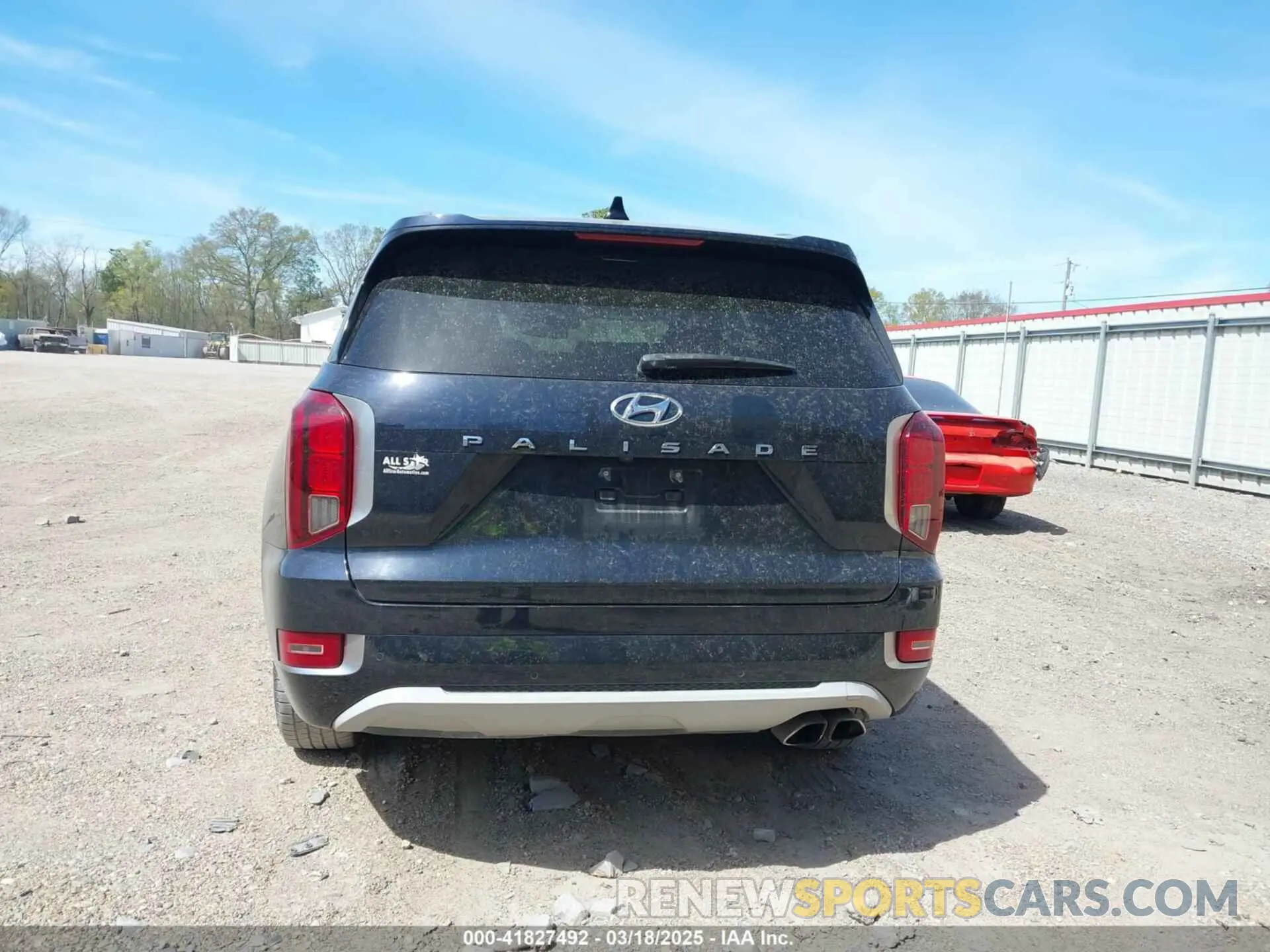 17 Photograph of a damaged car KM8R54HE9MU309458 HYUNDAI PALISADE 2021