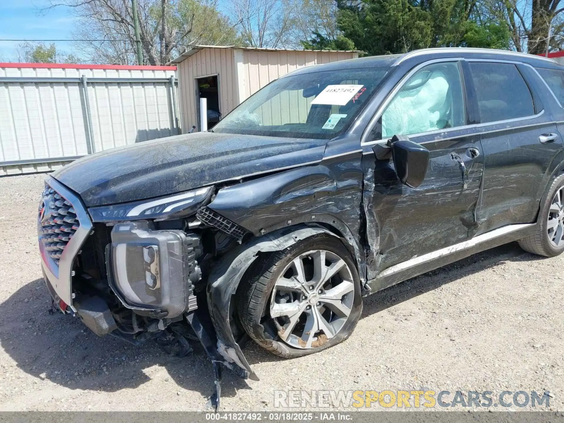 6 Photograph of a damaged car KM8R54HE9MU309458 HYUNDAI PALISADE 2021