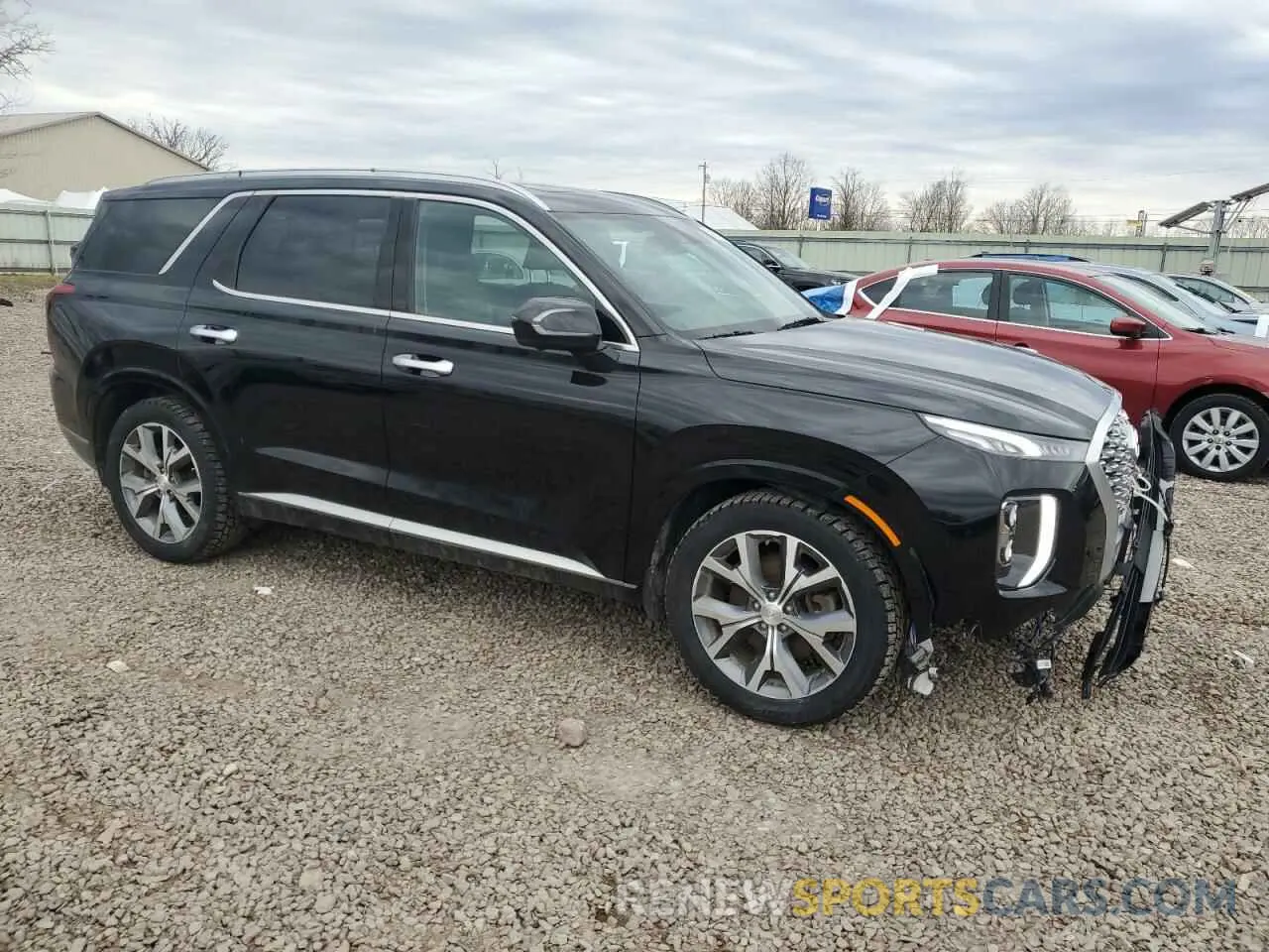 4 Фотография поврежденного автомобиля KM8R5DHE0MU266726 HYUNDAI PALISADE 2021
