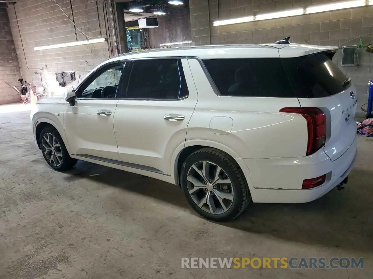 2 Фотография поврежденного автомобиля KM8R5DHE0MU305394 HYUNDAI PALISADE 2021
