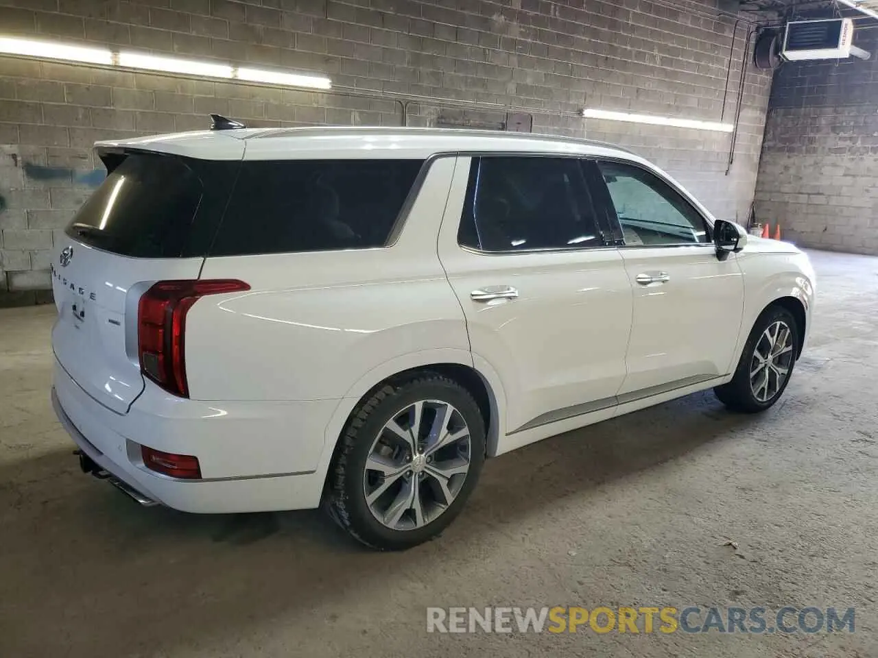 3 Фотография поврежденного автомобиля KM8R5DHE0MU305394 HYUNDAI PALISADE 2021