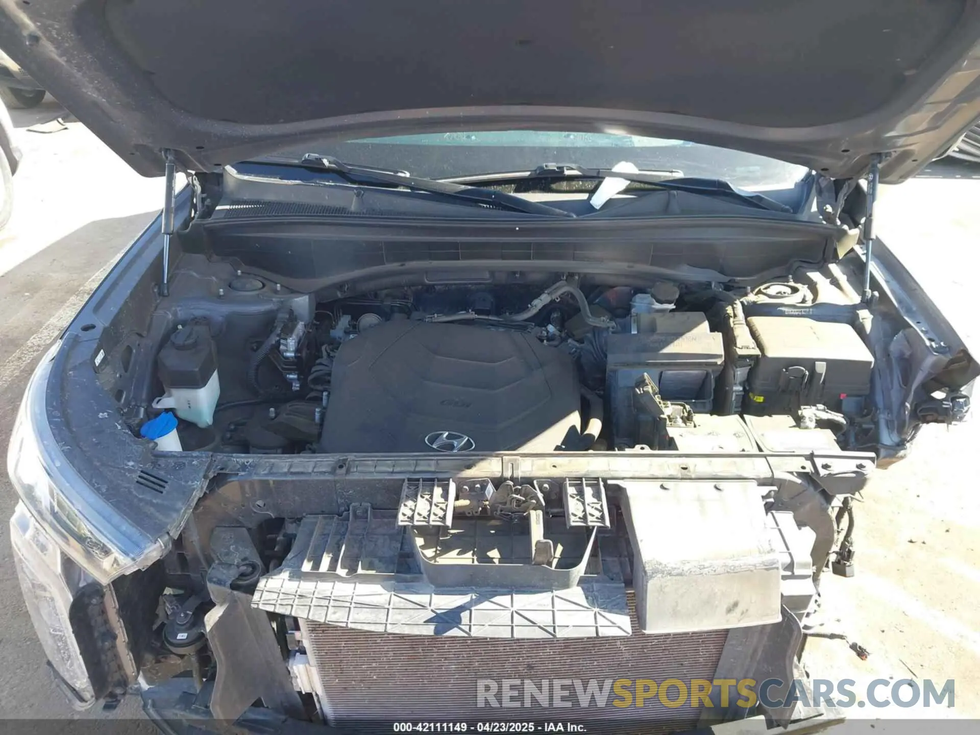 10 Фотография поврежденного автомобиля KM8R5DHE1MU198033 HYUNDAI PALISADE 2021