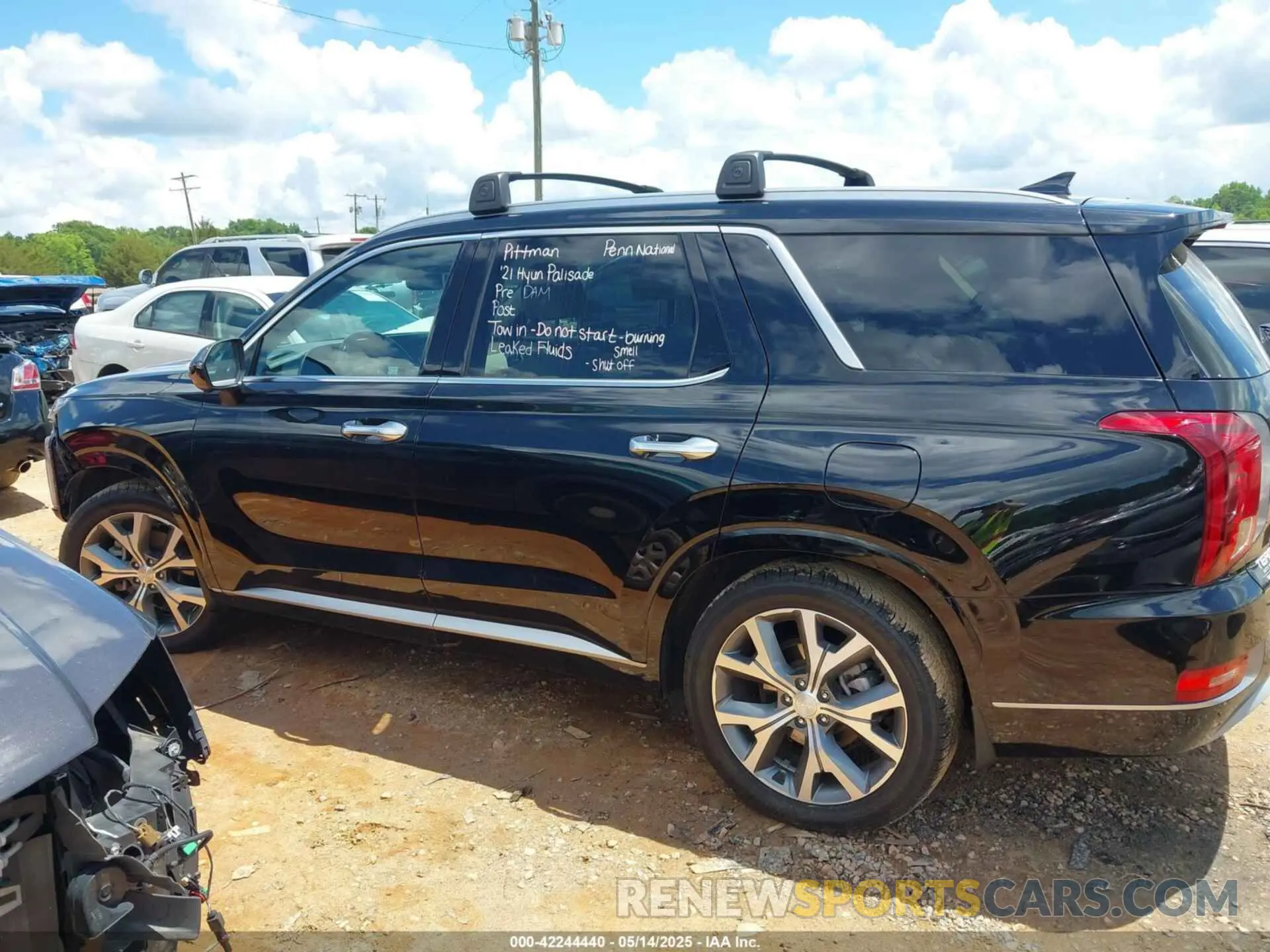 14 Photograph of a damaged car KM8R5DHE2MU183279 HYUNDAI PALISADE 2021