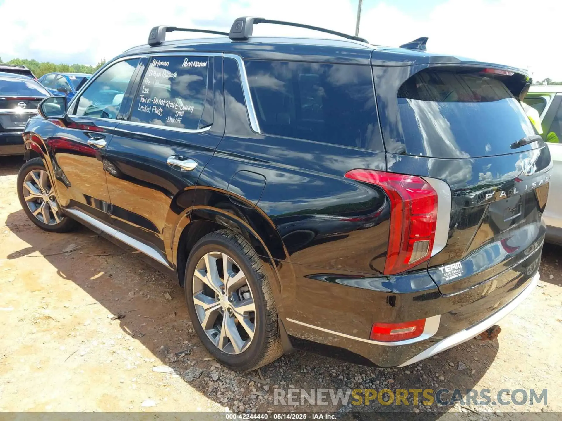3 Photograph of a damaged car KM8R5DHE2MU183279 HYUNDAI PALISADE 2021