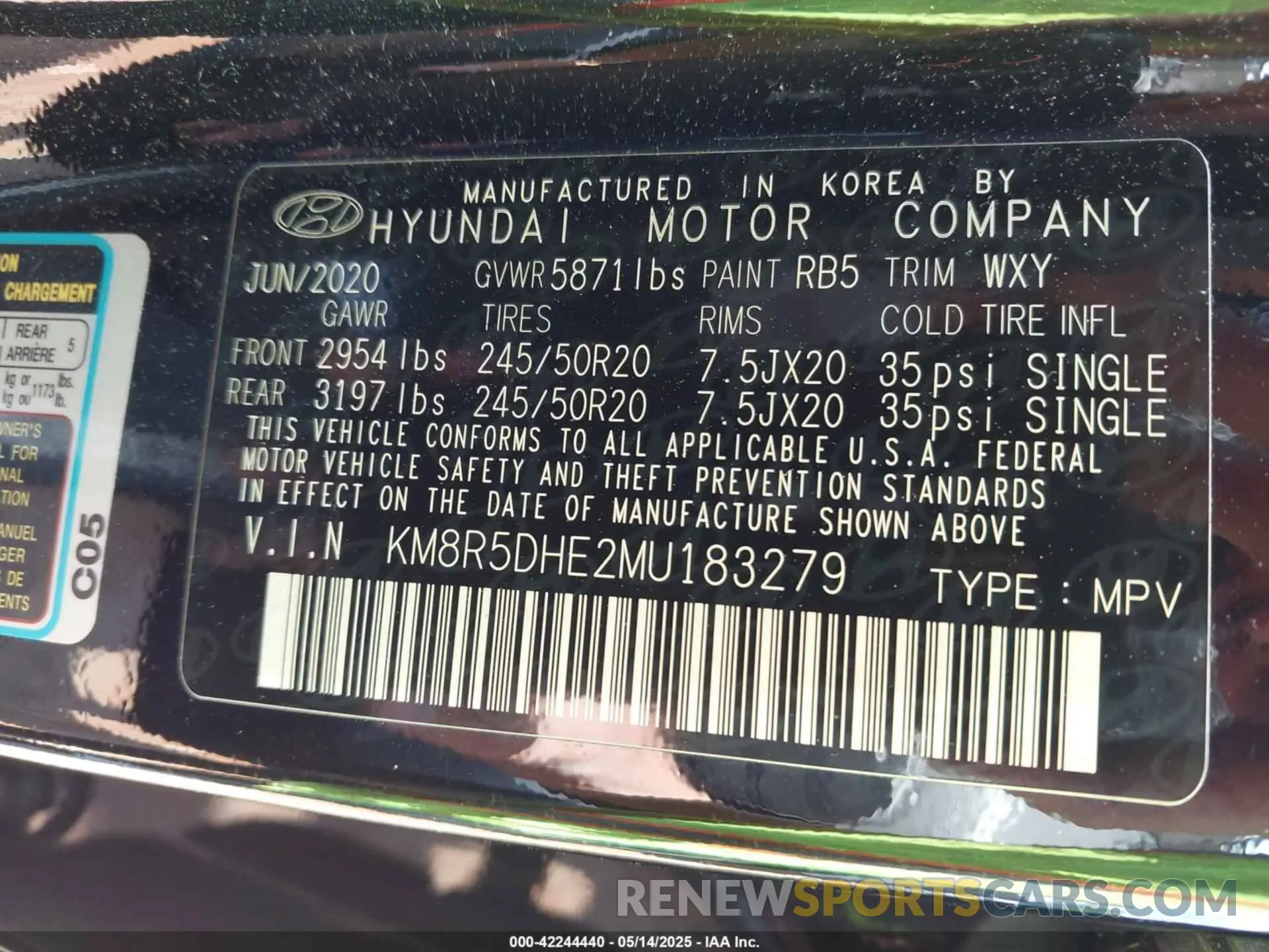 9 Photograph of a damaged car KM8R5DHE2MU183279 HYUNDAI PALISADE 2021