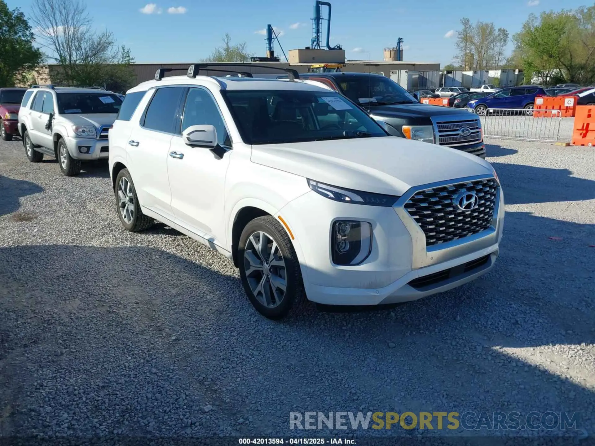 1 Photograph of a damaged car KM8R5DHE2MU295886 HYUNDAI PALISADE 2021