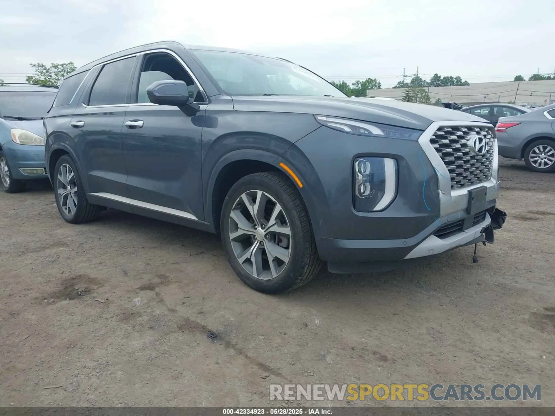 1 Photograph of a damaged car KM8R5DHE3MU223451 HYUNDAI PALISADE 2021