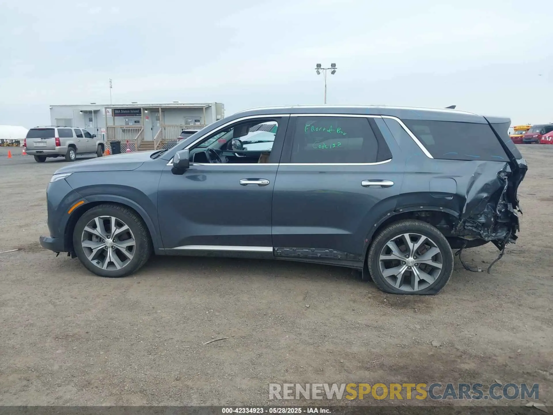 14 Photograph of a damaged car KM8R5DHE3MU223451 HYUNDAI PALISADE 2021