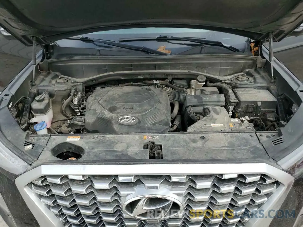 13 Photograph of a damaged car KM8R5DHE3MU268468 HYUNDAI PALISADE 2021